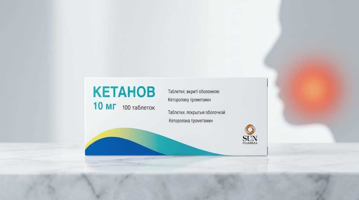 Кетанов від зубного болю: інструкція, дозування та коли звертатись до стоматолога 1 Кетанов від зубного болю