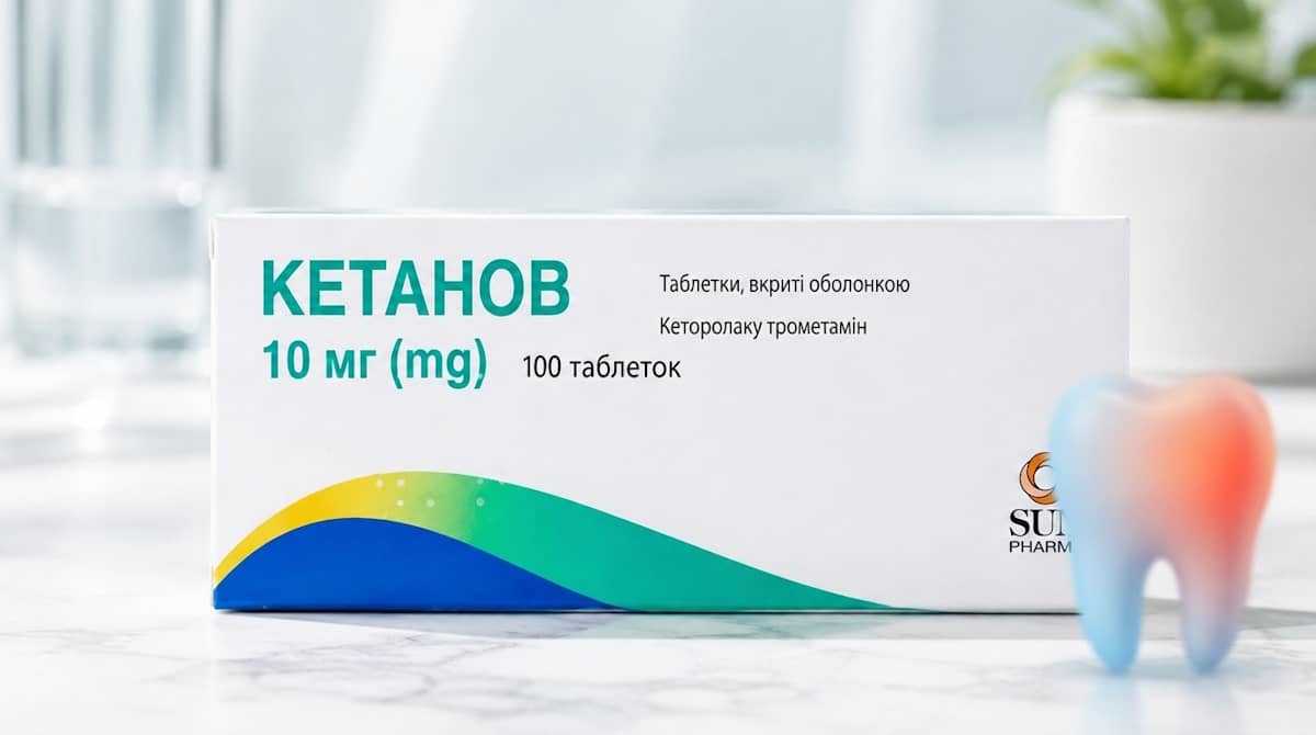 Кетанов від зубного болю: інструкція, дозування та коли звертатись до стоматолога 2 Кетанов від зубного болю